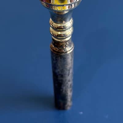 NOS Marcinkiewicz Model 4/7C Trumpet Mouthpiece - Silver image 3