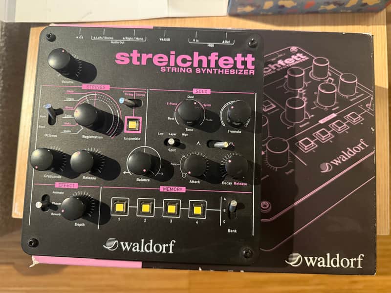 Immagine Waldorf Streichfett String Synthesizer 2019 - Present - Black - 1