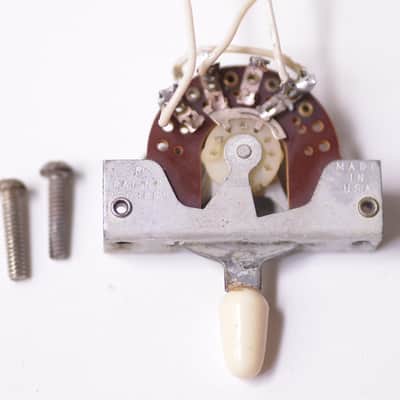 Vintage 1969 Fender Stratocaster Telecaster CRL 1452 3-Way Switch Strat 1966,1967,1968,1970,1971,1972 image 10