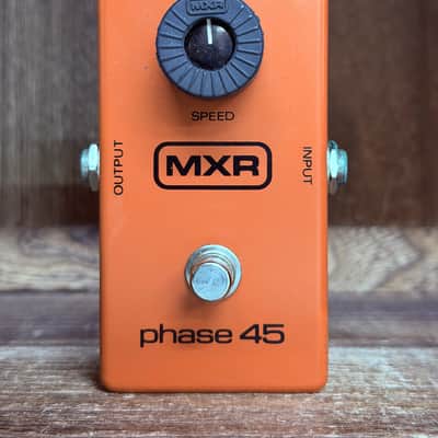 MXR MX-105 Block Phase 45 Nice With Box, Manual & More 1980 - Orange image 7