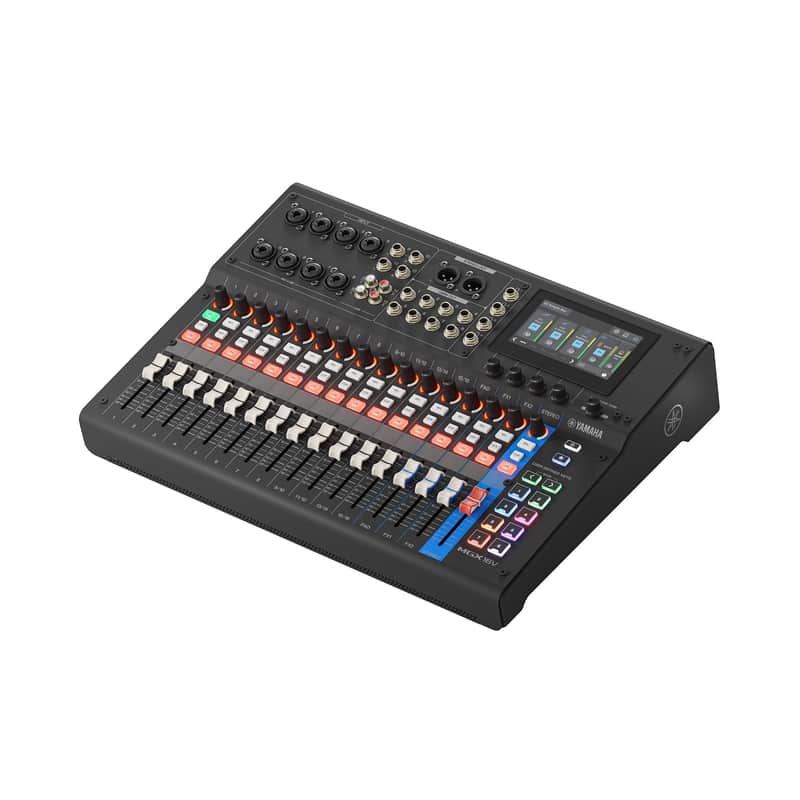 Yamaha MGX16V Digital Console Mixer with Video - Black image 1