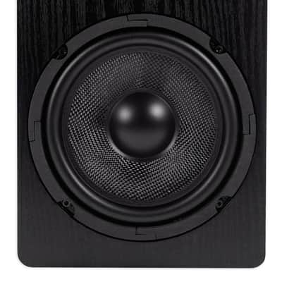2) Rockville RockShelf 64B 400w Black 6.5" Home Theater Bookshelf Speakers/4 Ohm image 8