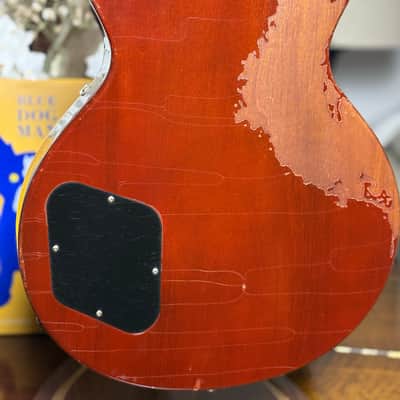 Gibson Custom Shop Marc Bolan Signature Les Paul (Aged) — Bolan Chablis — Low Serial image 8