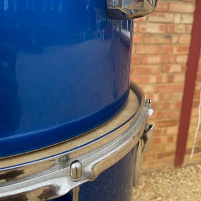 Premier Baron drum kit 1970s - Polychromatic Blue image 19