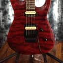 Jackson Pro Series Dinky DK2QM w/ Seymour Duncan JB Zebra & '59 Zebra Humbuckers - FREE Gigbag