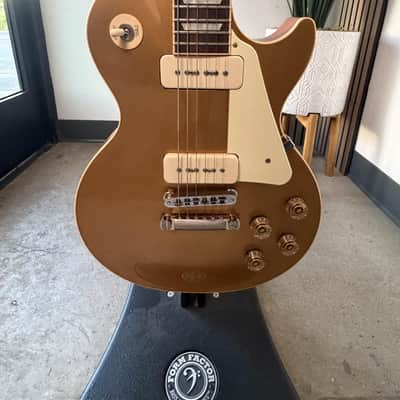 2014 Gibson Les Paul Traditional Goldtop P-90 – Original Hard Case image 2