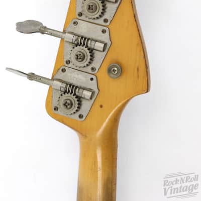 1965 Fender Jazz Bass Ice Blue Metallic (Refin) L-Series Left Handed image 6