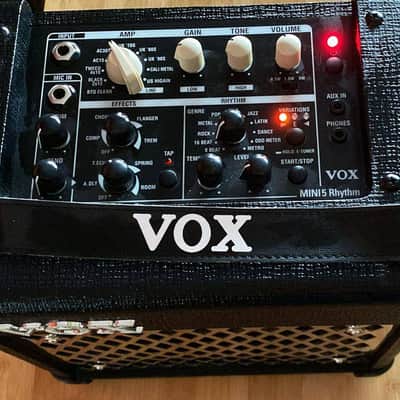 VOX MINI5 Rhythm Portable Guitar Amplifier AMP Mint Condition image 5