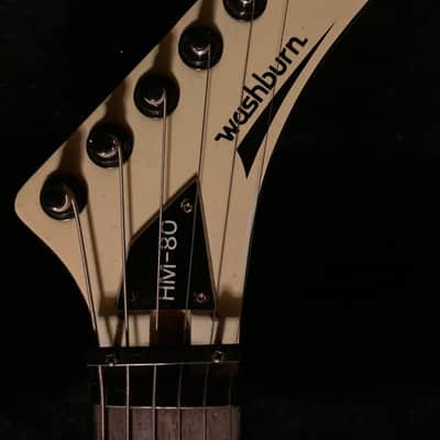 C. 1984 Washburn HM80 Kahler In White W/ Multiply Binding! W/ OHSC! So Metal!! image 3