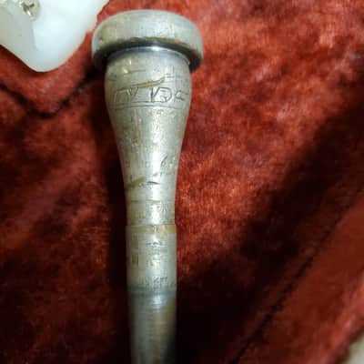 Vintage NEMC Trumpet  Elkhorn Indiana w/ case and Vintage Olds 3c Mouthpiece image 3