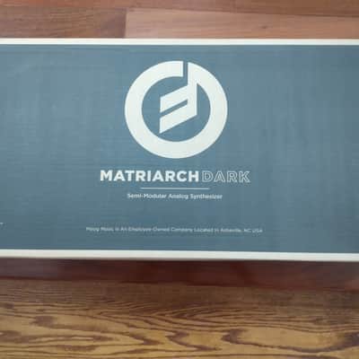 Moog Matriarch Dark 49-Key Semi-Modular Analog Synthesizer 2020 - Present - Black / Black Panel image 8