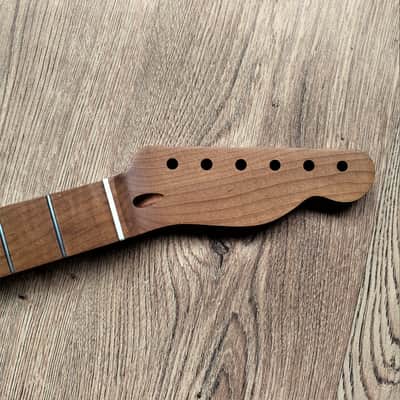 T-Style Compatible Roasted Maple Pro Guitar Neck Satin 22 Fret image 5