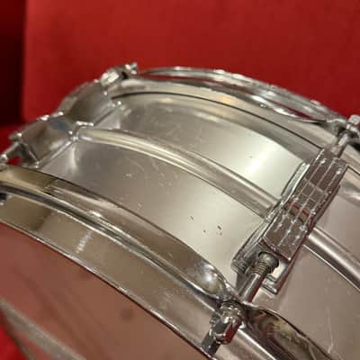 1969 Ludwig No. 404 Acrolite 5x14" Snare Drum with Keystone Badge image 21