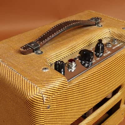 1955 Fender Princeton Amp Tweed 5E2 - Narrow Panel image 4