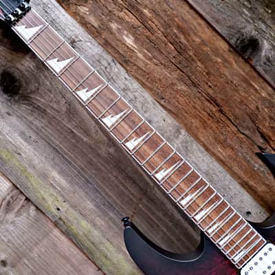 Ibanez RG470DXW-WZM Standard - Wine Red Frozen Matte image 8