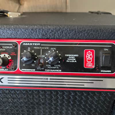 Peavey TransTube 212 EFX 100-Watt 2x12" Guitar Combo 2000s - Black with Red Trim image 8