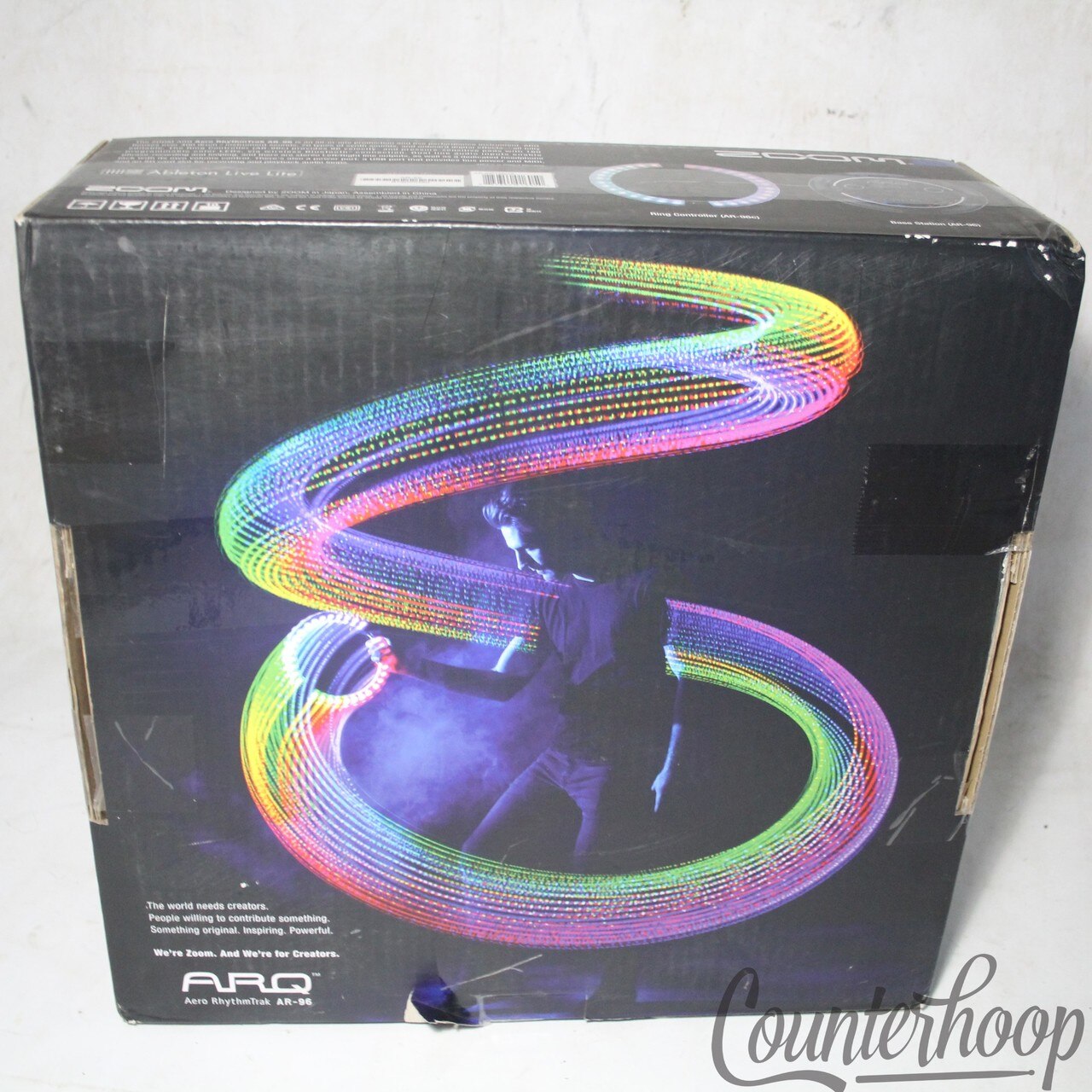 ZOOM ARQ AR-96 Rhythmtrak Sampler Sequencer Synthesizer Fx Drum Machine Midi* — main photograph