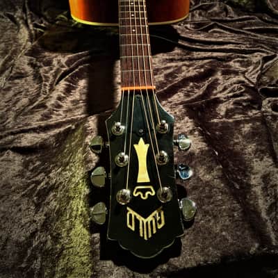 1988 Guild Acoustic Guild GF30sbx Vintage Gruhn/Walker Sunburst Flame Maple Archback Acoustic image 5