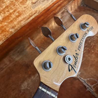 Fender Precision Bass Neck 1970’s Rosewood Fretless w Original Tuners image 6