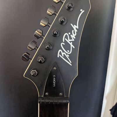 B.C. Rich Warlock Lucky 7 String Black image 5