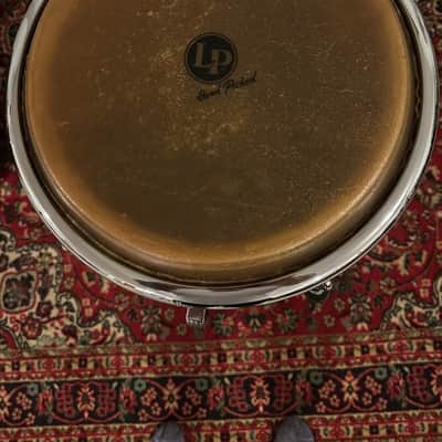 Latin Percussion LP Classic Tumba and Quinto 2023 - Red Wine / Chrome image 4