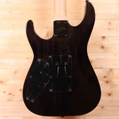 ESP LTD M-200FM - Roasted Jatoba Fingerboard, See Thru Black image 8