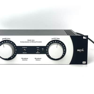SPL 2601 Transducer /w User Manual & 115-240V Power cable Universal Speaker and Microphone Simulator 2010 - 2015 Worldwide Shipment - Silver image 4