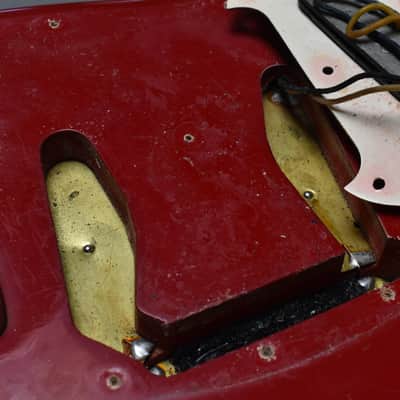 1965 Fender Mustang Dakota Red L-Series 'A' Neck w/OHSC image 24