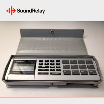 Boss Dr. Rhythm DR-220E - 1980s Drum Machine - Silver - Tested