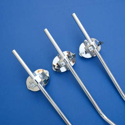 Rogers Memrilock Floor Tom Legs + Brackets Set Of 3 Big R XP8 image 2