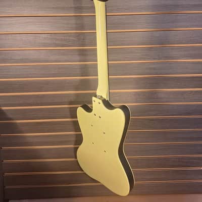 Danelectro DANO 67 Early 2020s - Yellow Gloss - Twin Lipstick Pickups - Vintage-Inspired Offset - Alder body and Maple Neck - Professional Set Up image 13