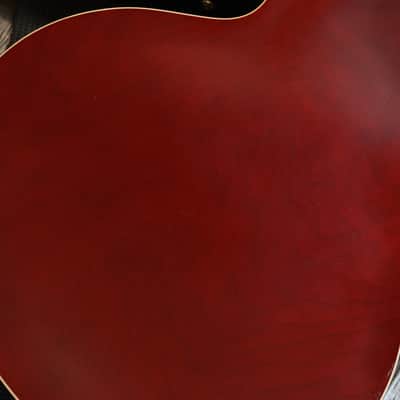 2011 Gibson ES-335 Dot Semi-Hollow Electric Guitar Satin Red + OHSC image 15