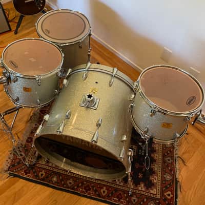 Yamaha Maple Custom Absolute Silver Sparkle image 19