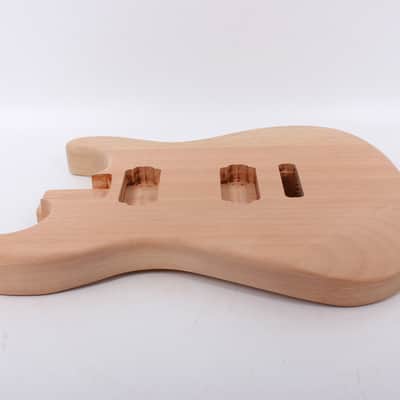 Guitar Body Mahogany Wood Unfinished Guitar DIY Humbucker Pickup image 4