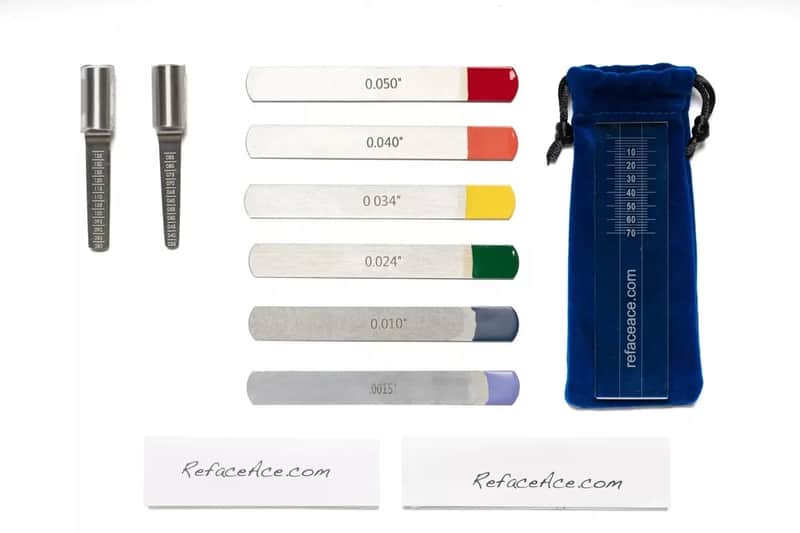 Saxophone Mouthpiece Measuring Kit – Precision Tip Opening & Facing Curve Gauges for Alto, Soprano, Tenor & Baritone image 1