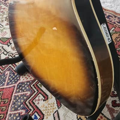 RARE! 1959 Harmony H-46 Stratotone Tobacco Burst USA image 8