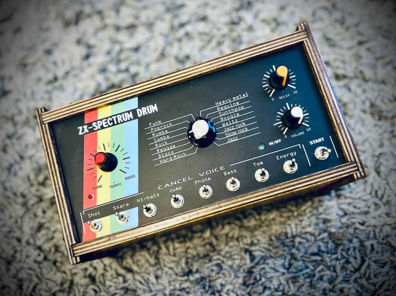 NOISE SQUAD ZX Spectrum Drum DIY 8it Drummachine 2024 image 1