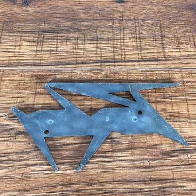 Peavey Logo Badge Nameplate Old Design for Amplifier or Speaker Cabinet Used image 3