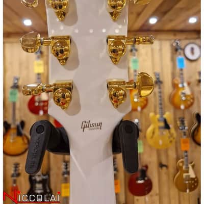 Immagine Gibson Les Paul Custom w/ Ebony Fingerboard Gloss Alpine White - 18
