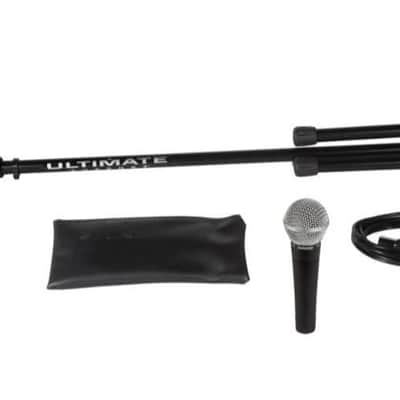 Shure SM58-CN BTS Stage Performance Kit with Mic, Cable & Stand for Live
