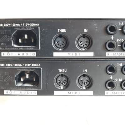 Immagine 2x Höf - Audio HF-16 AUTOMIX Analog Summing with Fader automation - 3