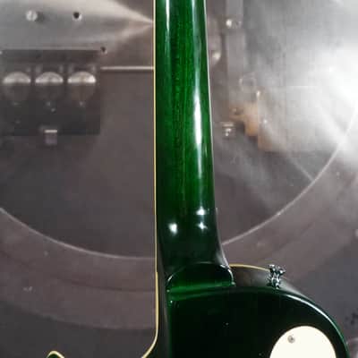 IYV Single Cut Electric Guitar – Emerald Green Flame Top – Dual Humbuckers image 10