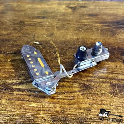 Jax / Menorm MIJ Goldfoil Pickup - Clip-In Acoustic (1960s - Chrome)