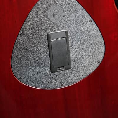 Taylor T5-S Thinline Acoustic-Electric Guitar Red Edgeburst 2005 Pre-Owned image 19