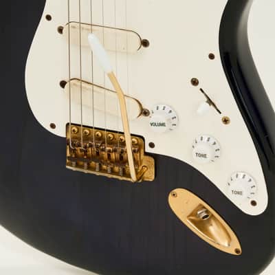 Fender ST54-1000LS "ORDER MADE” Black Purple Charcoal Burst (CCB) 1991 (Pre-owned) image 4