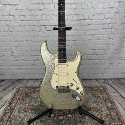 G&L USA Legacy Late 90's - Silver Sparkle (Big Metal-Flake) w/Matching Headstock image 2