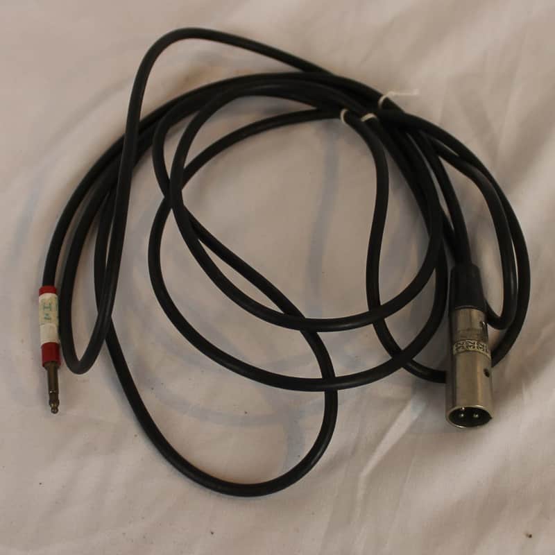 Black 4.4mm Audio Jack to XLR Male Cable image 1