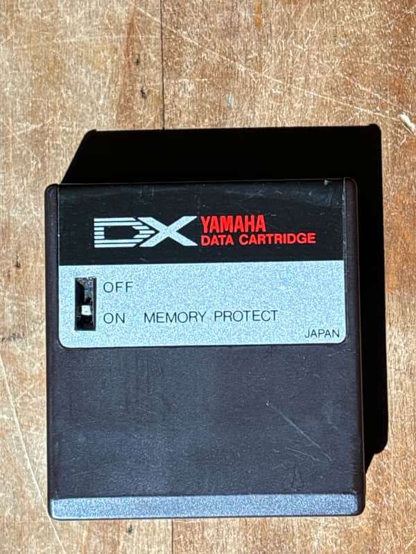 Yamaha DX7 Data RAM Cartridge image 1
