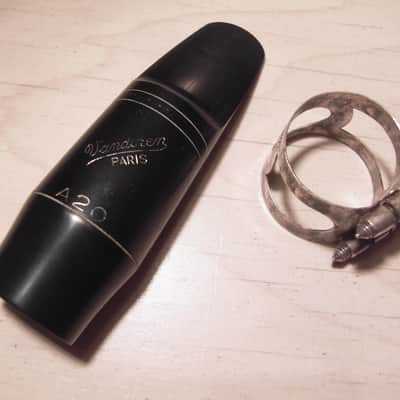 Mundstück Altsaxophon Vandoren A 20 alto sax mouthpiece Blattschraube image 1