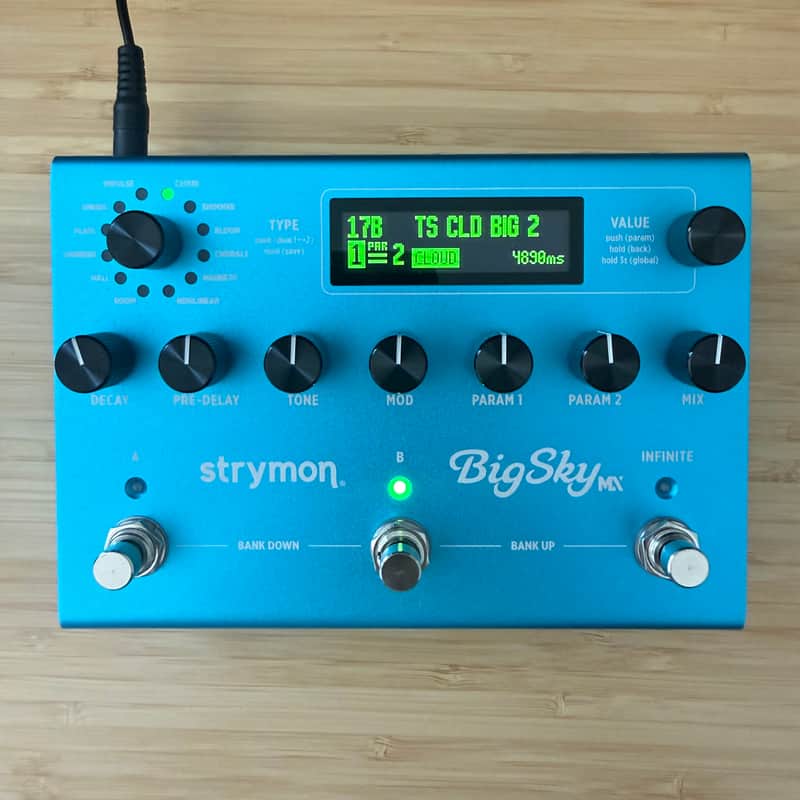 Strymon BigSky MX Reverb 2024 - Present Blue image 1